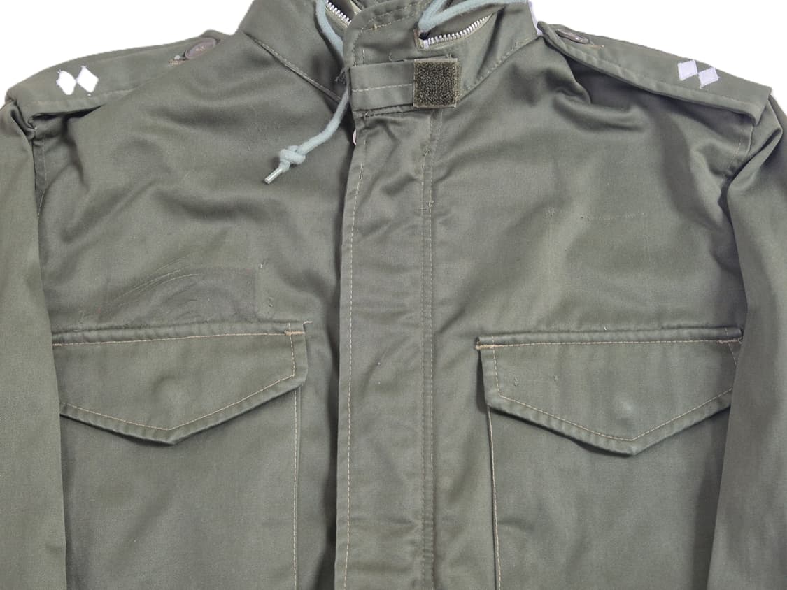 육군 구형 중위 민무늬 70년대 맞춤 특전야전상의 전투복 자켓 (M) 상품이미지5