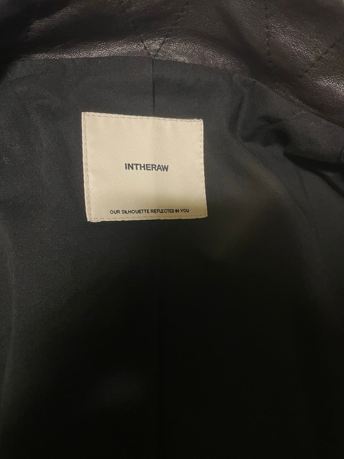 [2] 인더로우 / 헤리티지 레더자켓 / 하이넥 가죽자켓 상품이미지5