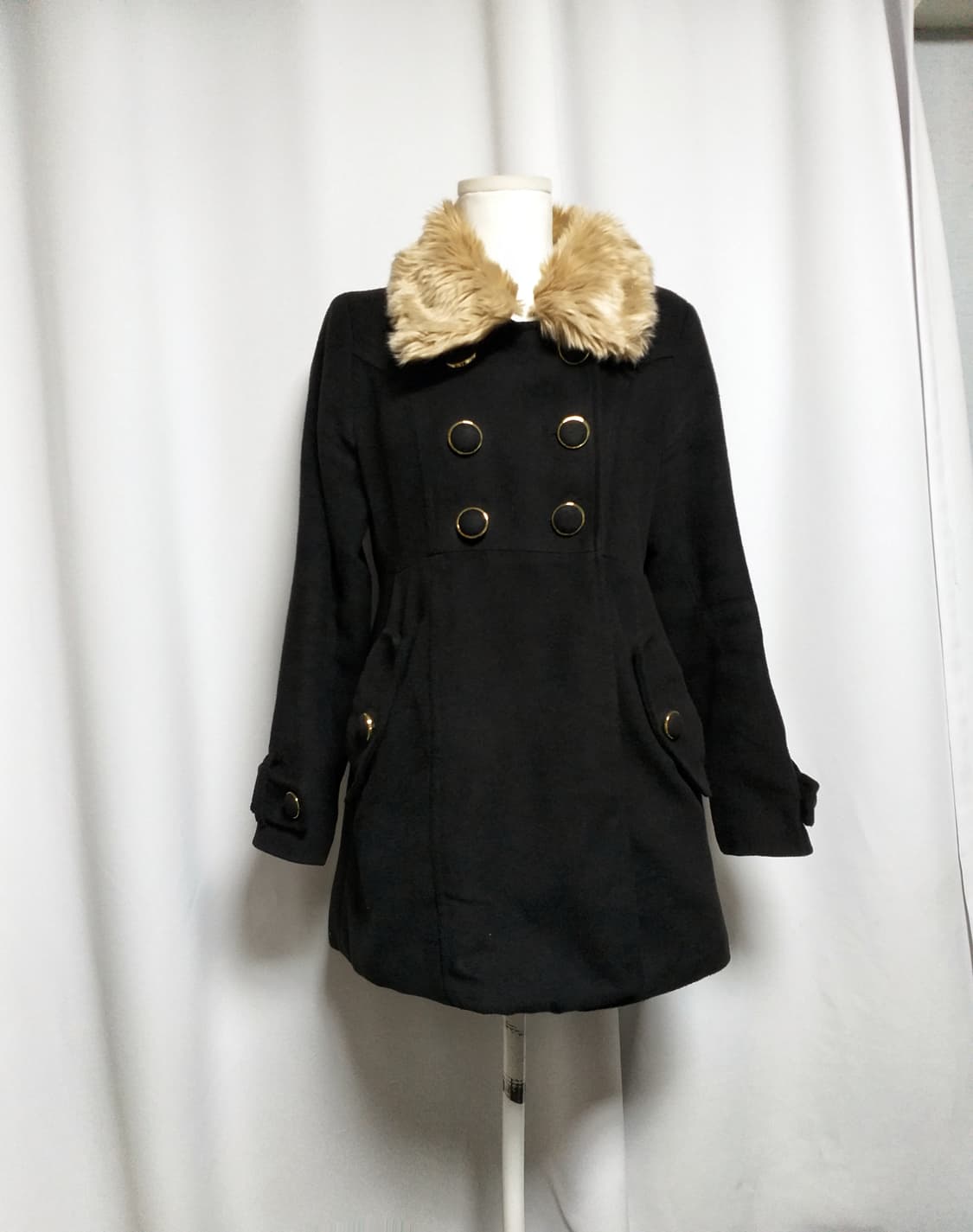 빈티지 양산형지뢰계 코트 달천대장 히메로맨틱갸루 핀터깔 로리타y2k모리걸 상품이미지1