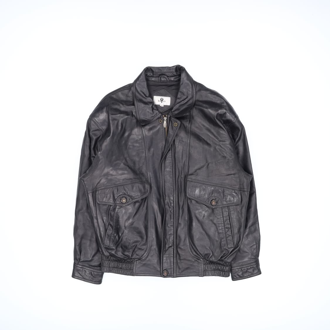 [100] 바쏘 남성 양가죽 라이더 가죽자켓 0119J 상품이미지1