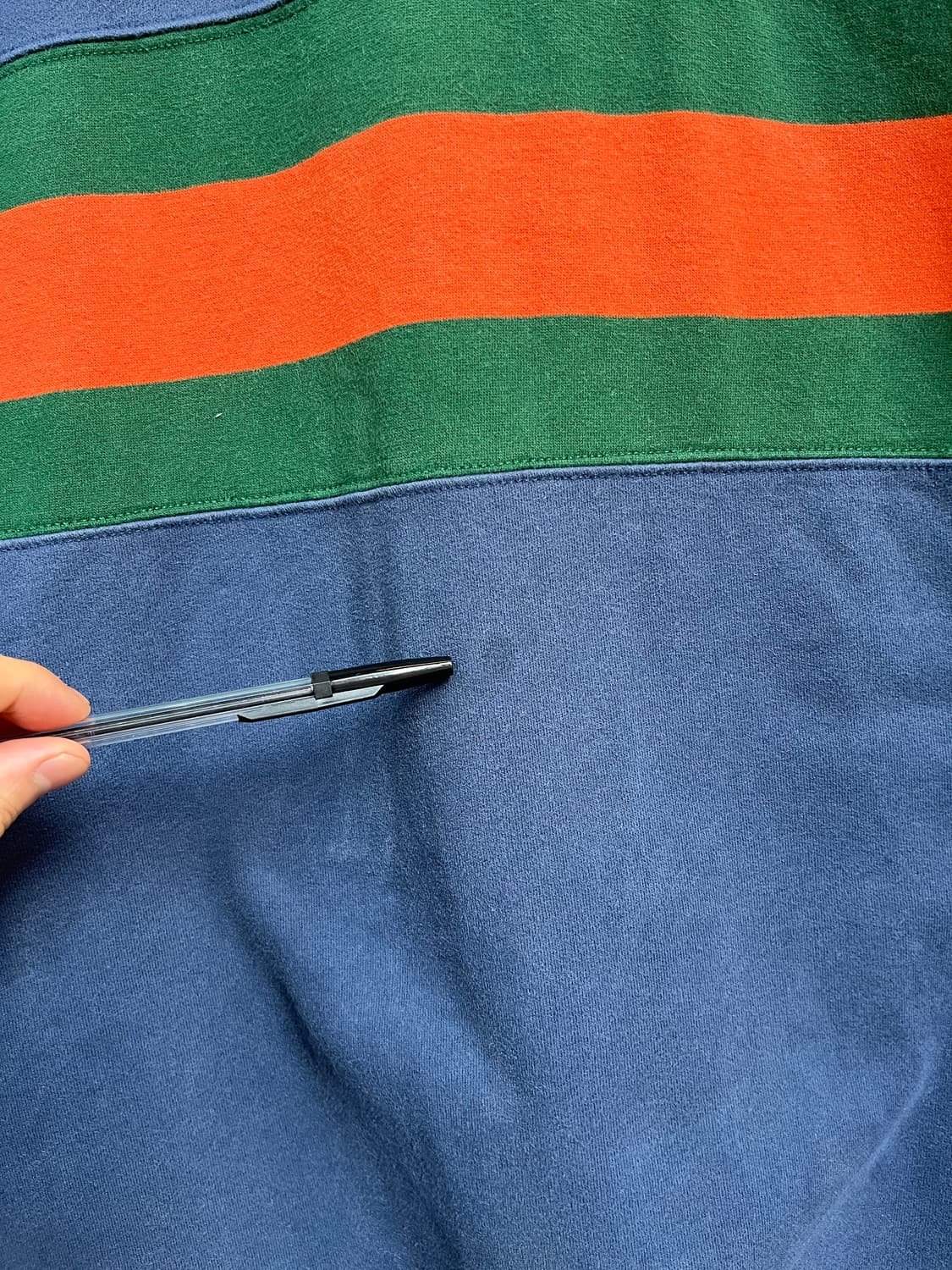 Polo Ralph Lauren 스트라이프 럭비 셔츠 L 상품이미지7