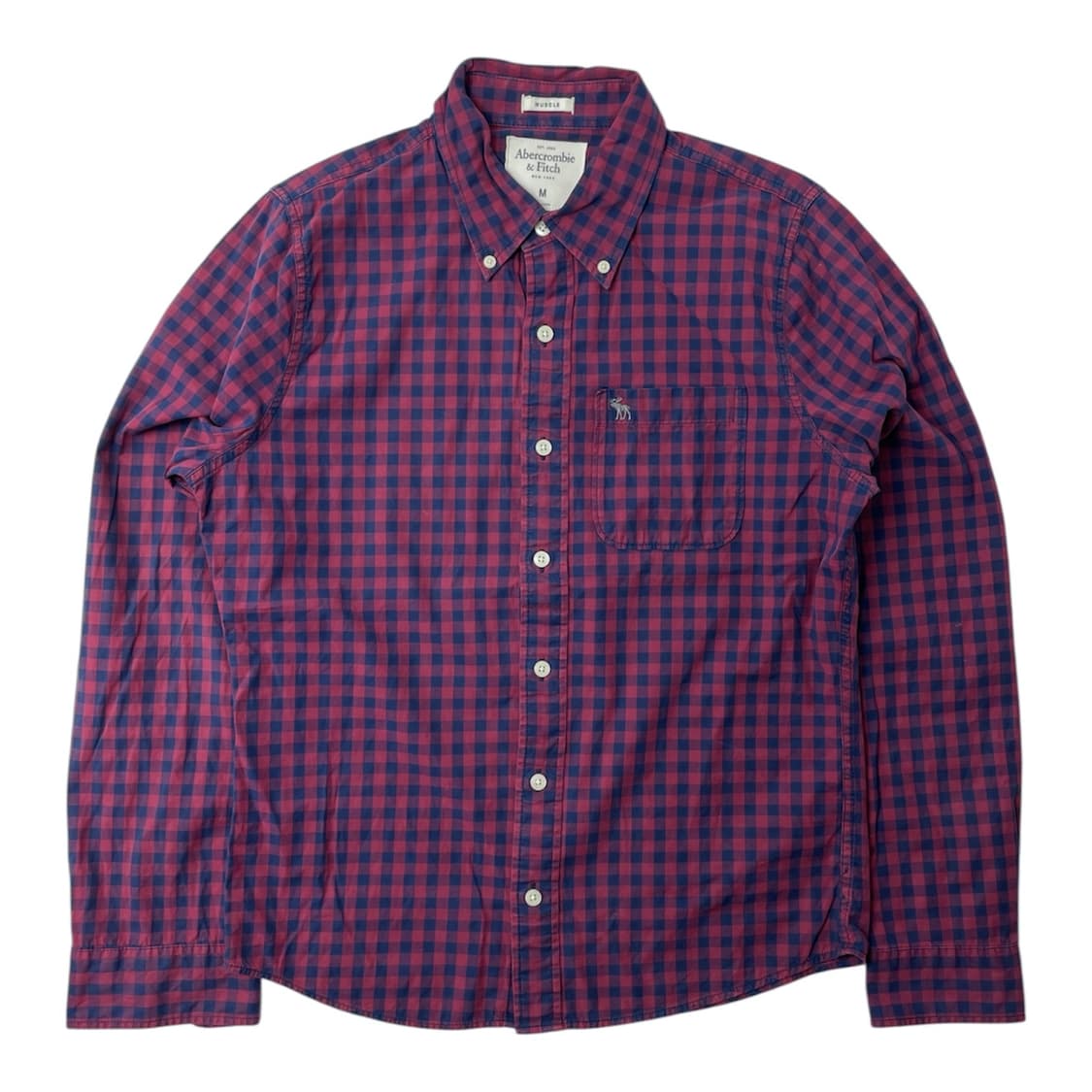 [중고] 아베크롬비 체크셔츠 M 상품이미지1