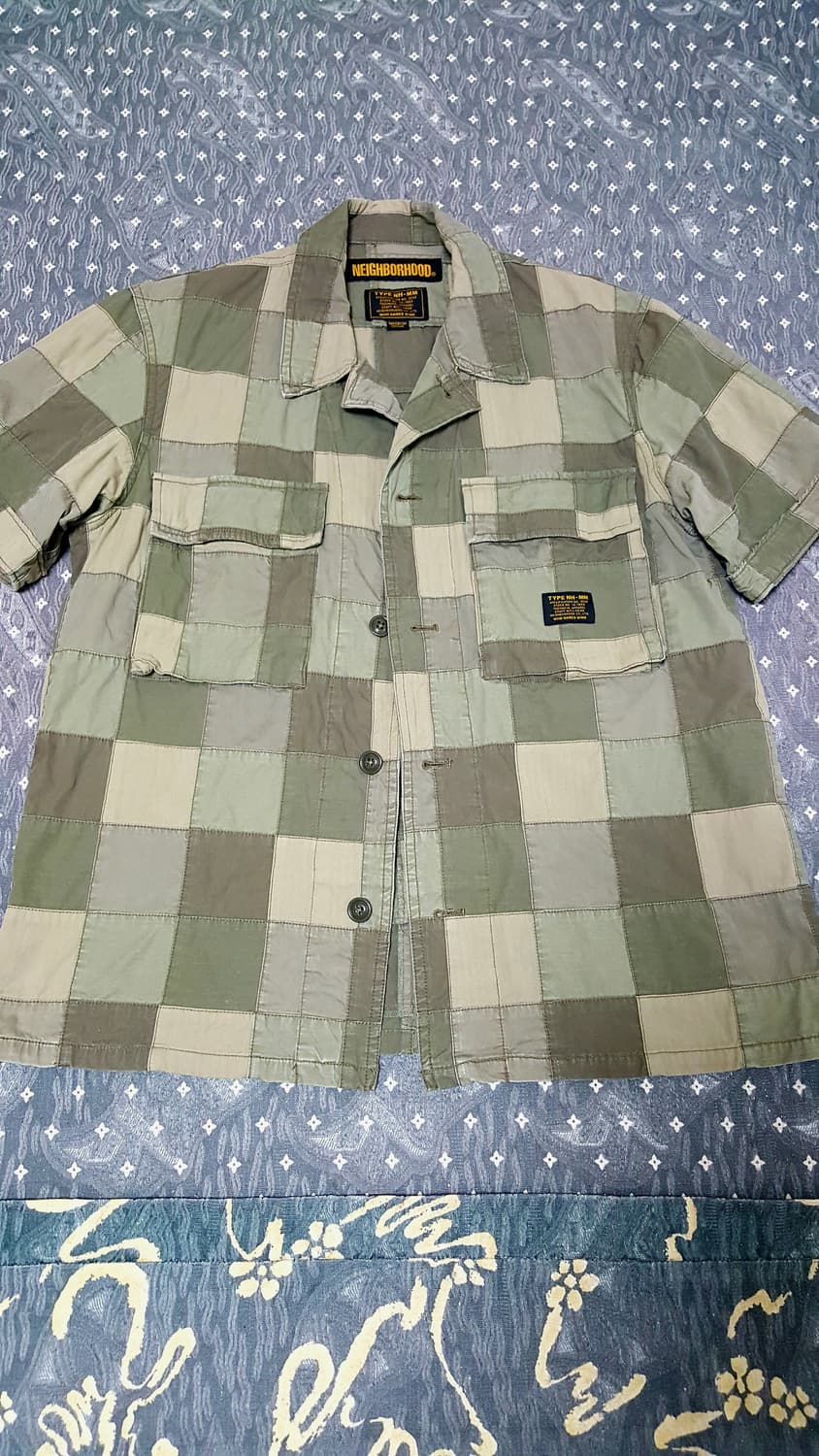 네이버후드 NEIGHBORHOOD MIL BDU 패치워크 셔츠 상품이미지1
