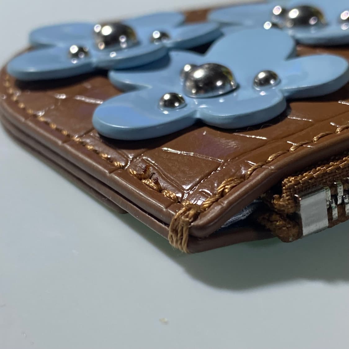 [정품] 빔즈 X 카세리니 콜라보 플라워 모티브 코인지갑 상품이미지9