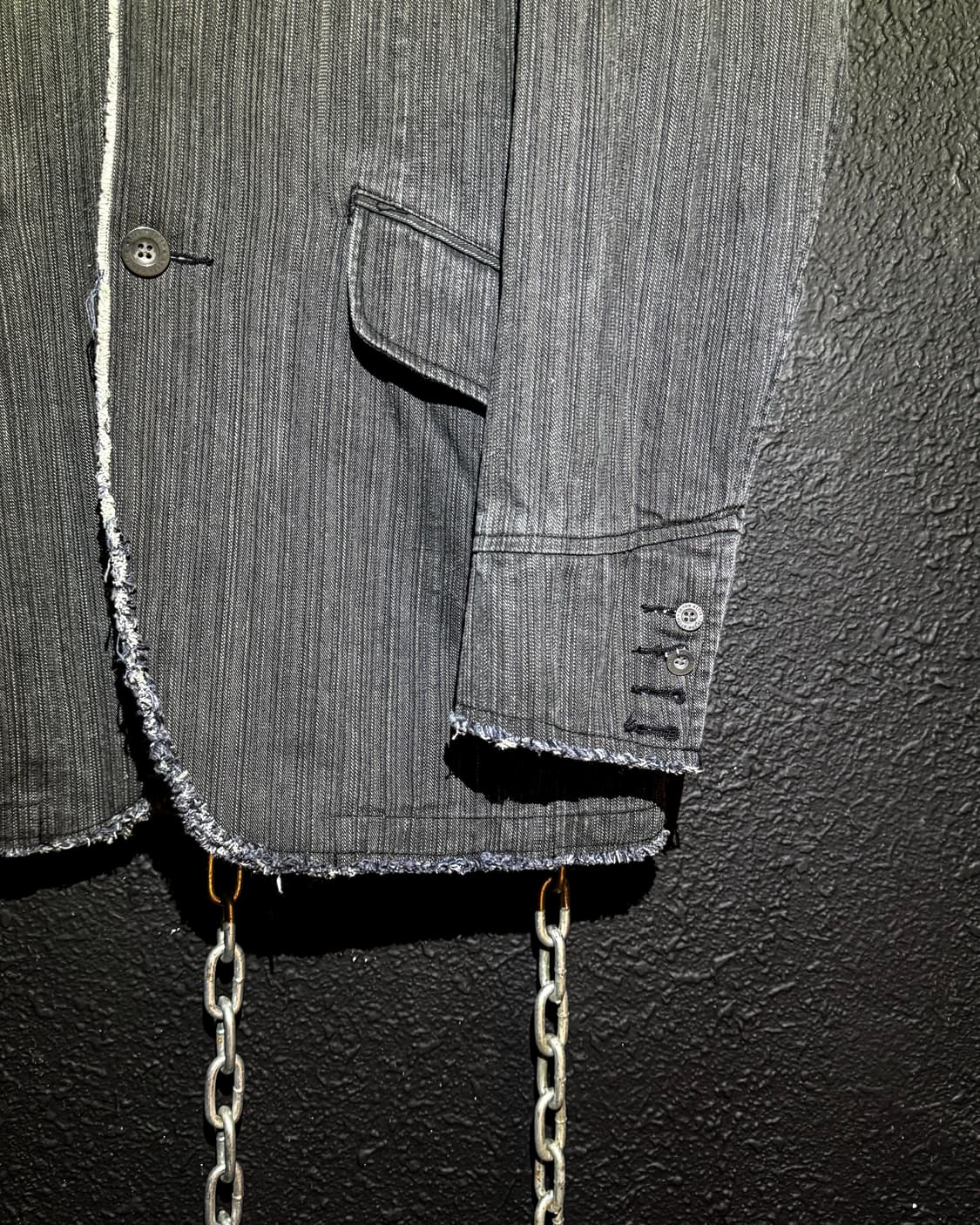 in the attic – Fringe Denim Jacket  2000 상품이미지5
