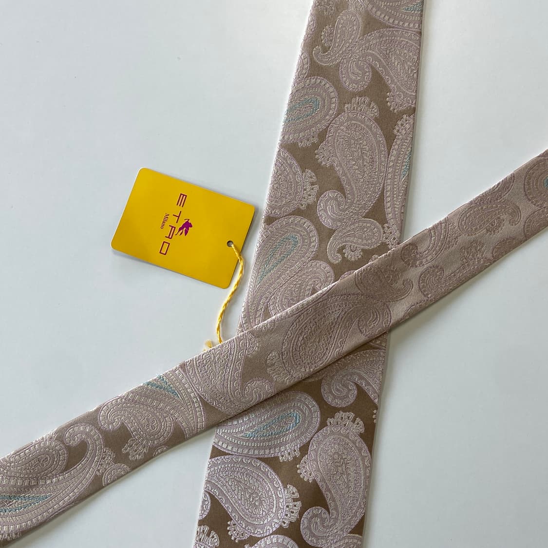 (택달린) 미사용품 에트로(ETRO) 페이즐리 명품 정품넥타이 상품이미지4