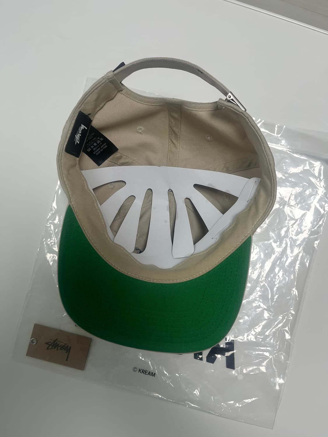 스투시 아치 스트랩백 카키 상품이미지3