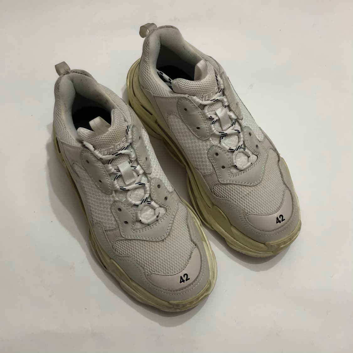 발렌시아가 트리플S 화이트 상품이미지2