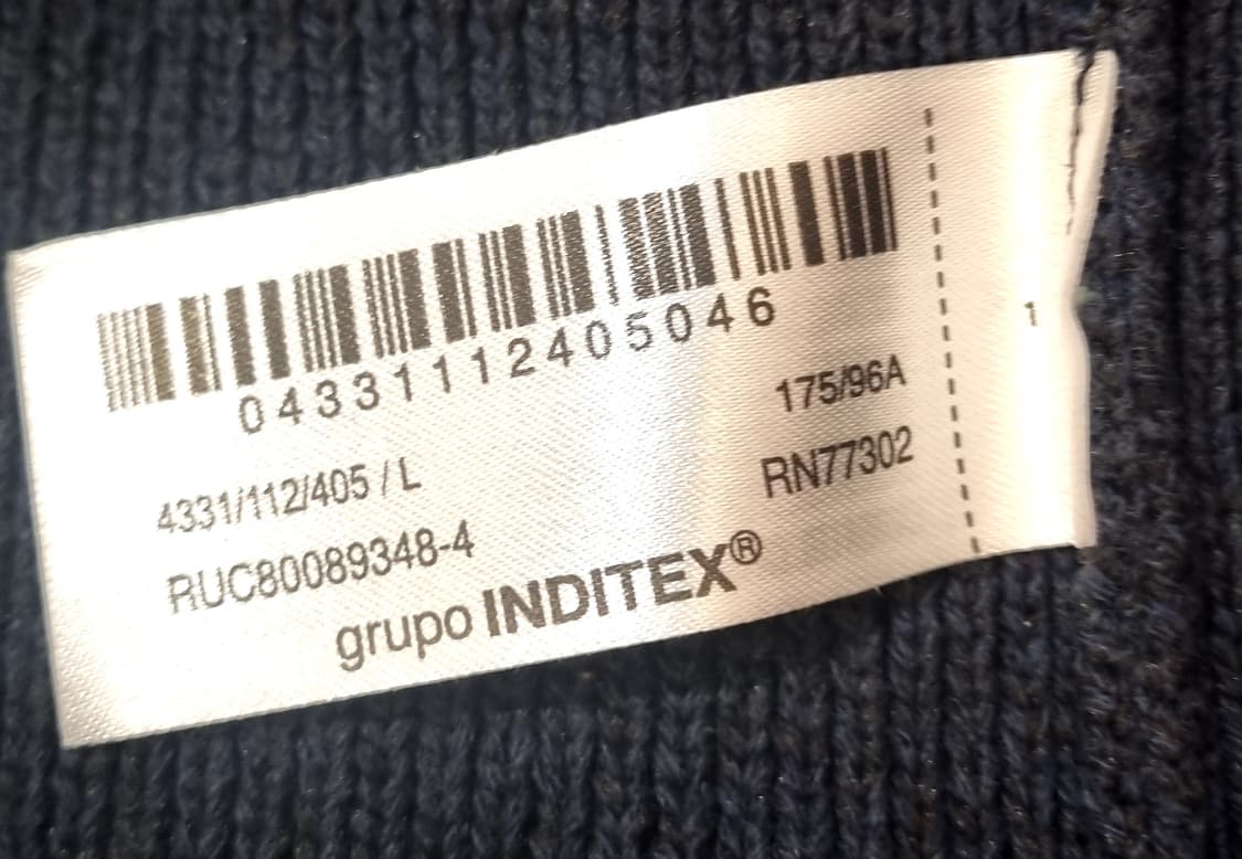새상품 ZARA 자라 네이비 니트 조끼 L 상품이미지8