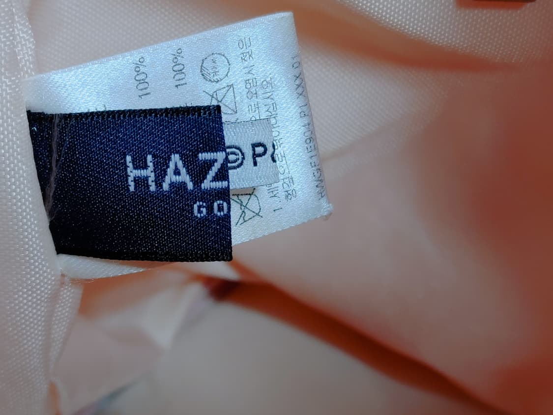 HAZZYS GOLF 헤지스골프 연핑크 나일론 만두(토트)백 상품이미지8