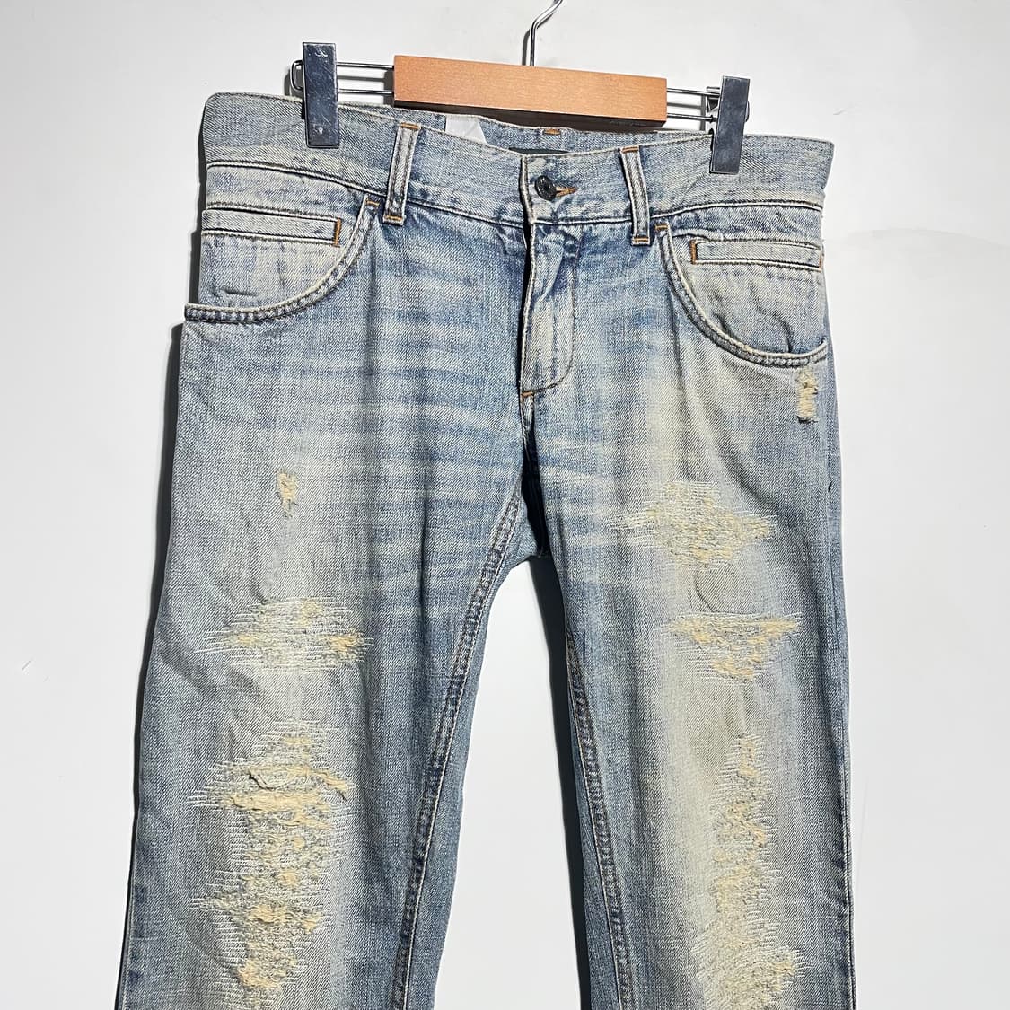 돌체앤가바나 백플레이트 디스트로이드 진  상품이미지2