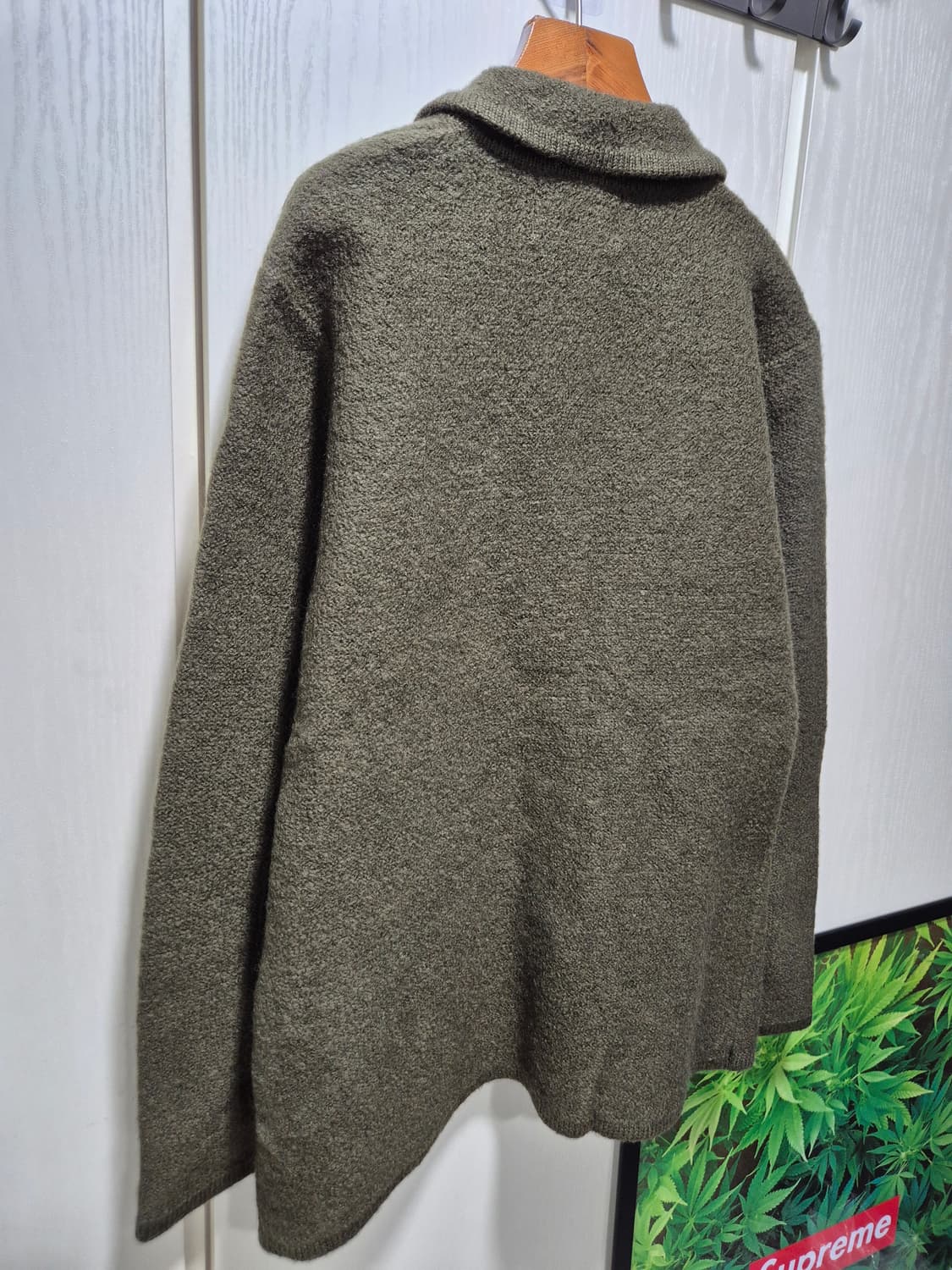 (세일)VTG.로드앤테일러 압축울 자켓. 카키 상품이미지9