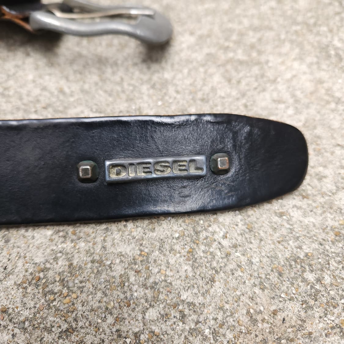 [OS] DIESEL 레더 벨트 상품이미지3