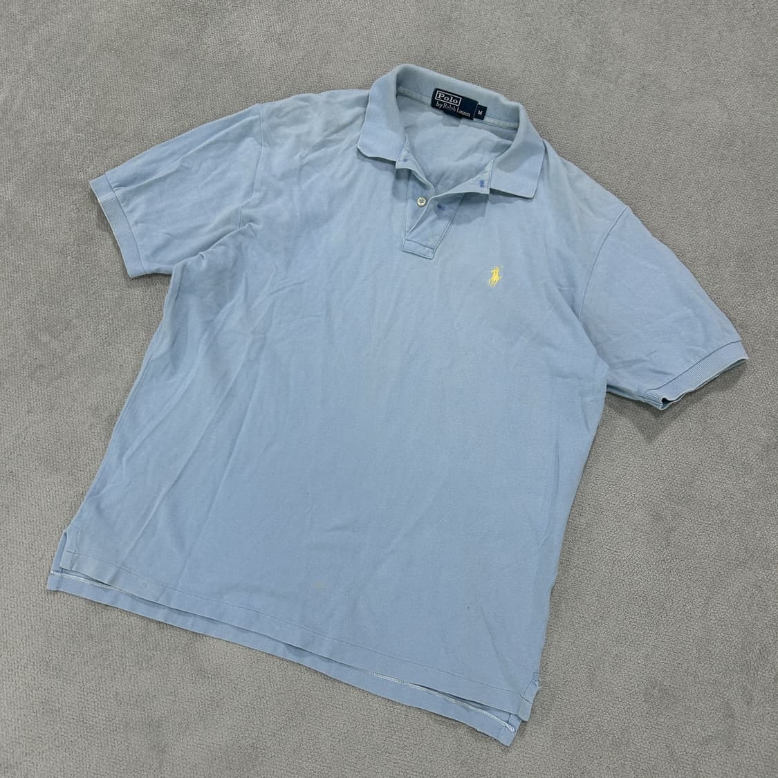폴로 랄프로렌 반팔 카라티 하늘색 95-100 상품이미지1