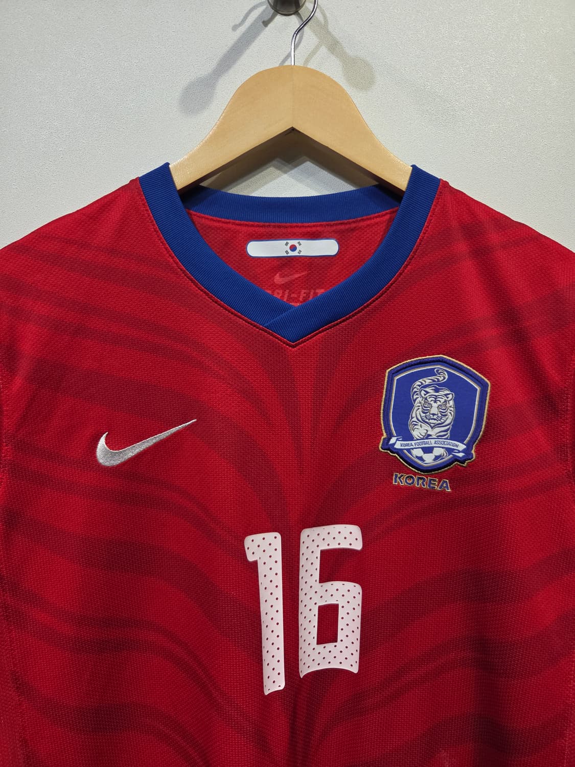 나이키 2010 대한민국 축구 국가대표 홈 유니폼 기성용 마킹 상품이미지2