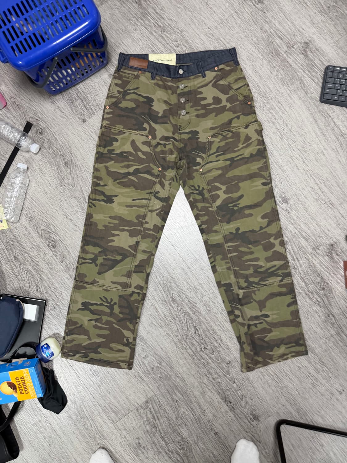 앤더슨벨 카모 팬츠 상품이미지1