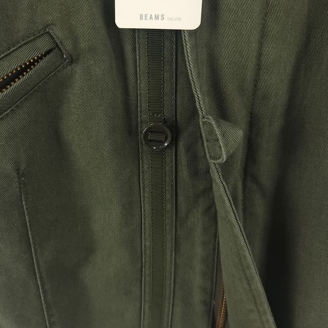 [남L](미사용)빔즈 카키 스윙톱 자켓[Y63-243] 상품이미지5