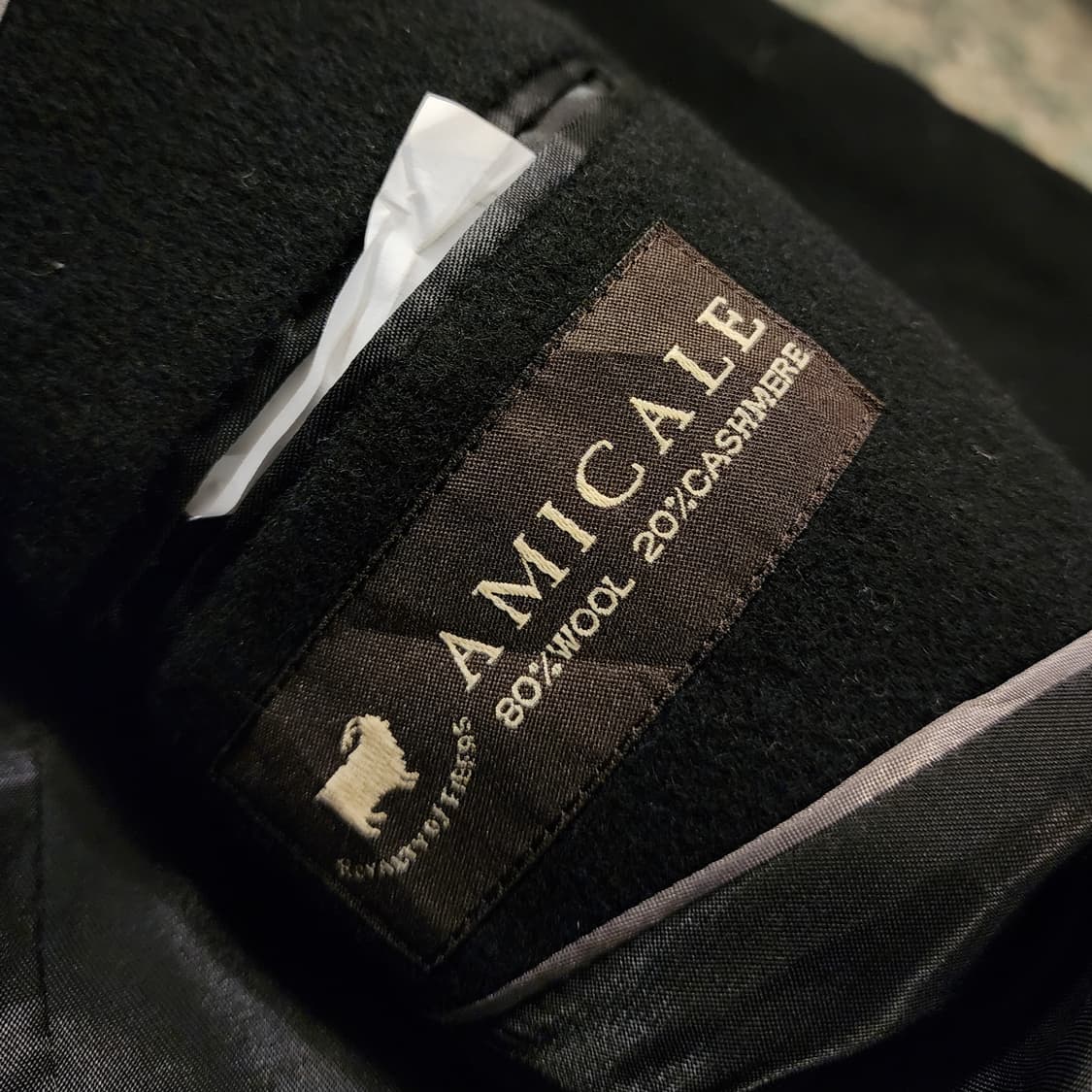 90s 오리지날 폴로 캐시미어 싱글롱코트 상품이미지3