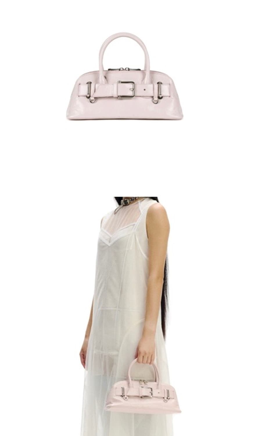 OSOI ZIP BROCLE MINI (라이트 핑크) 상품이미지1