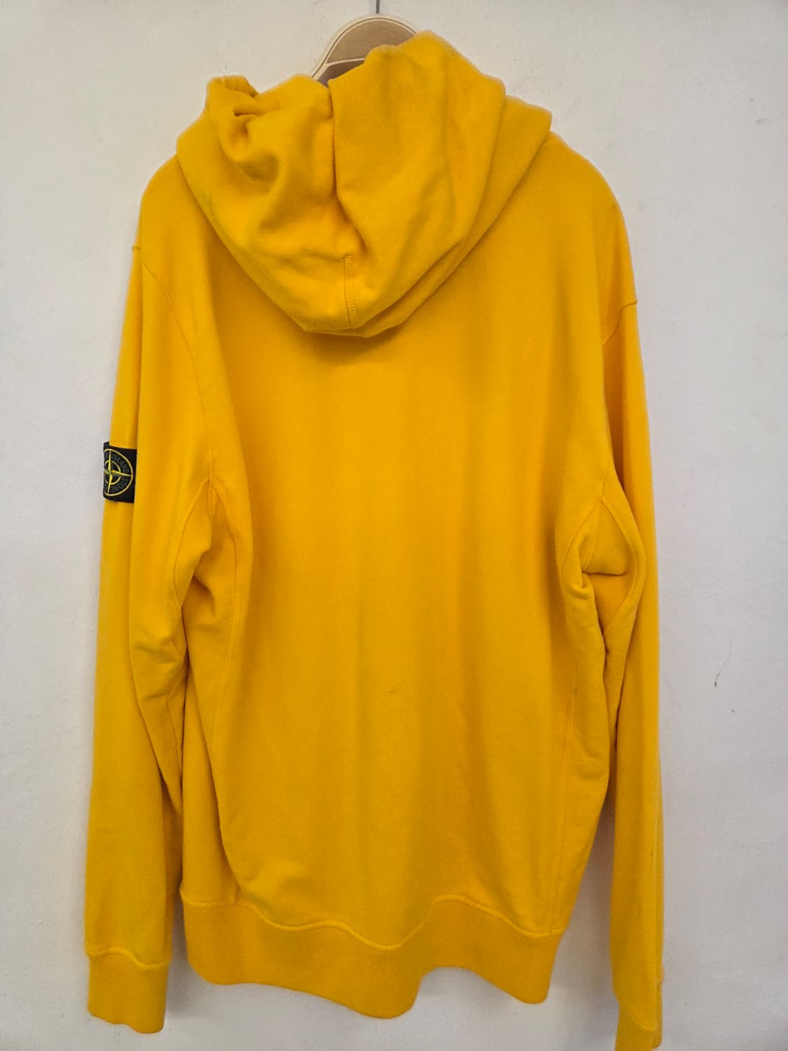 스톤아일랜드 노란색 후드티 XXL 상품이미지6