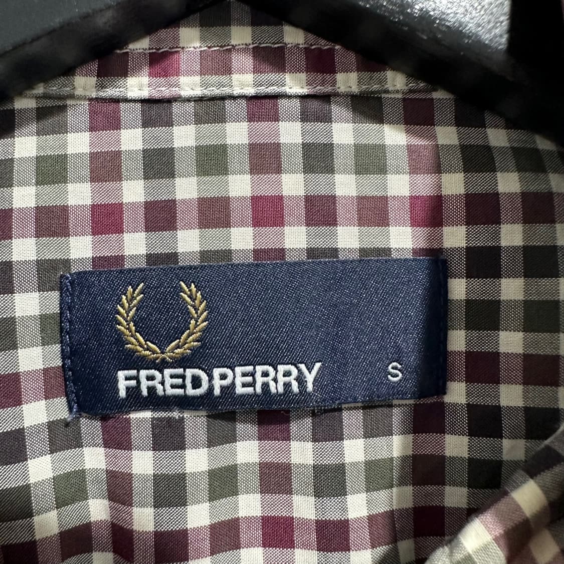 프레드페리 워크 체크셔츠 상품이미지5