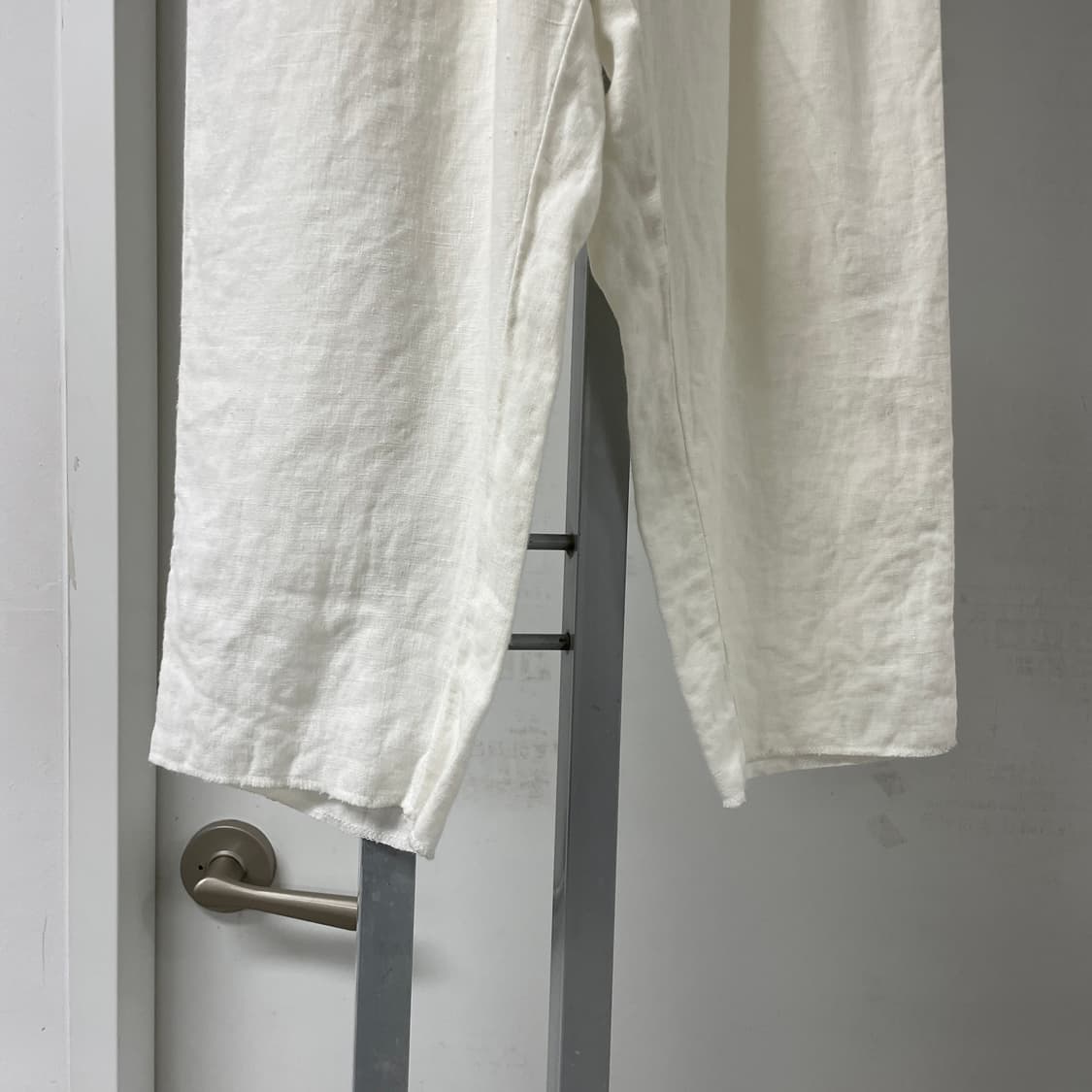 바레나 마 100% 화이트 팬츠 38(W) 상품이미지3