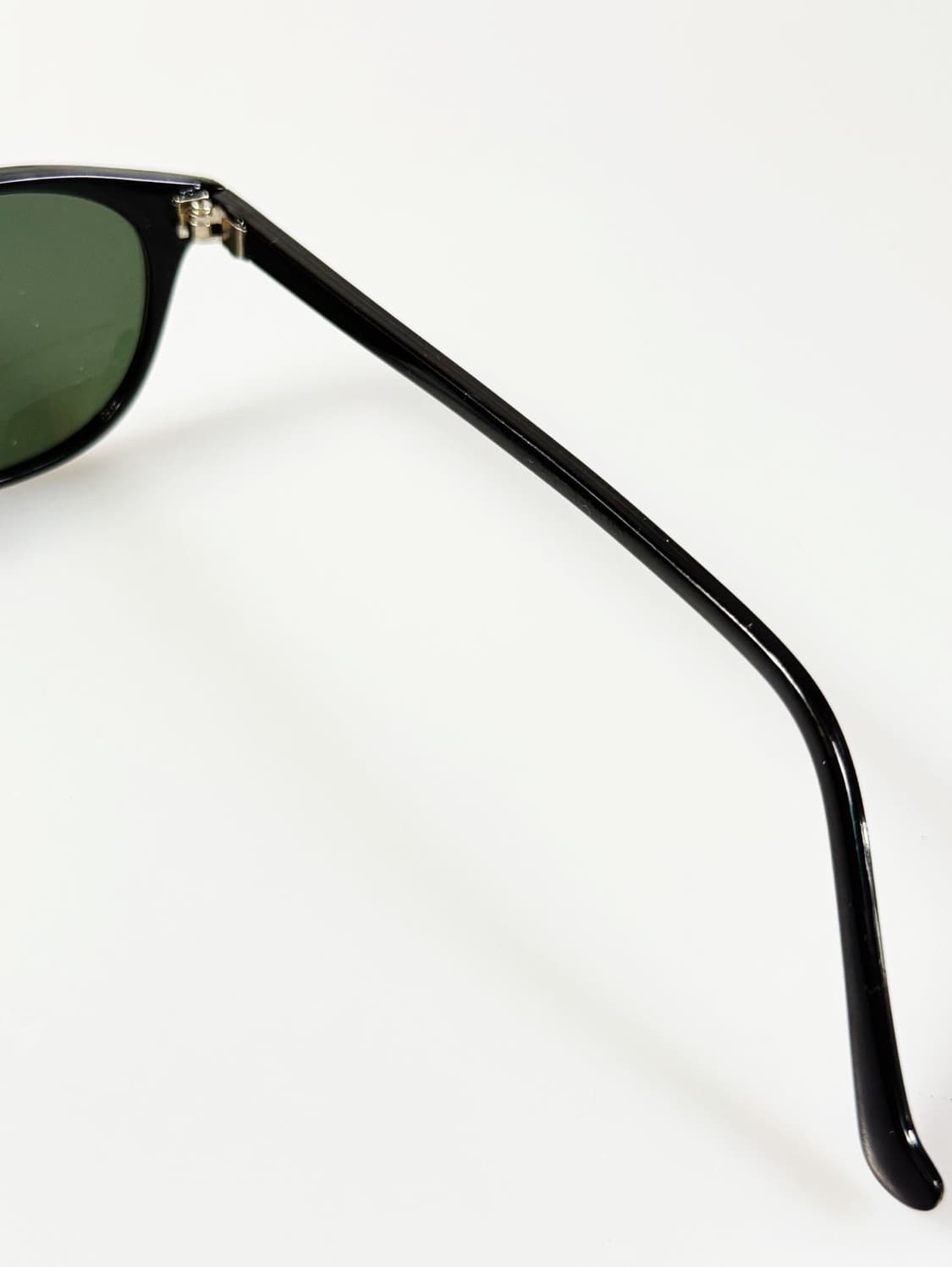 90s 블랙 스퀘어 아세테이트 프레임 빈티지 선글라스 상품이미지6