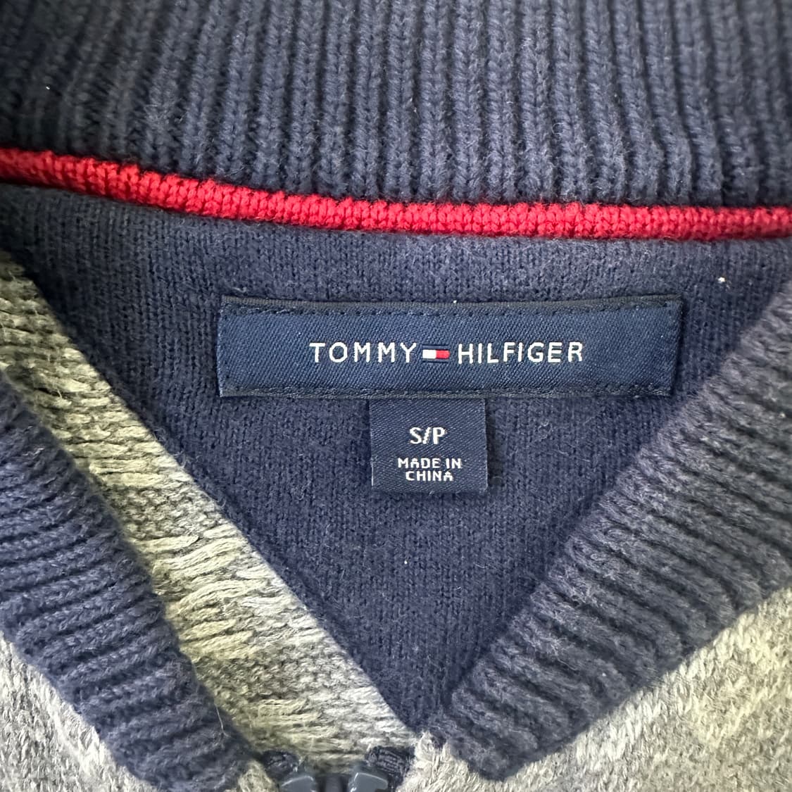 S 타미힐피거 페어아일 패턴 니트 0408D 상품이미지2