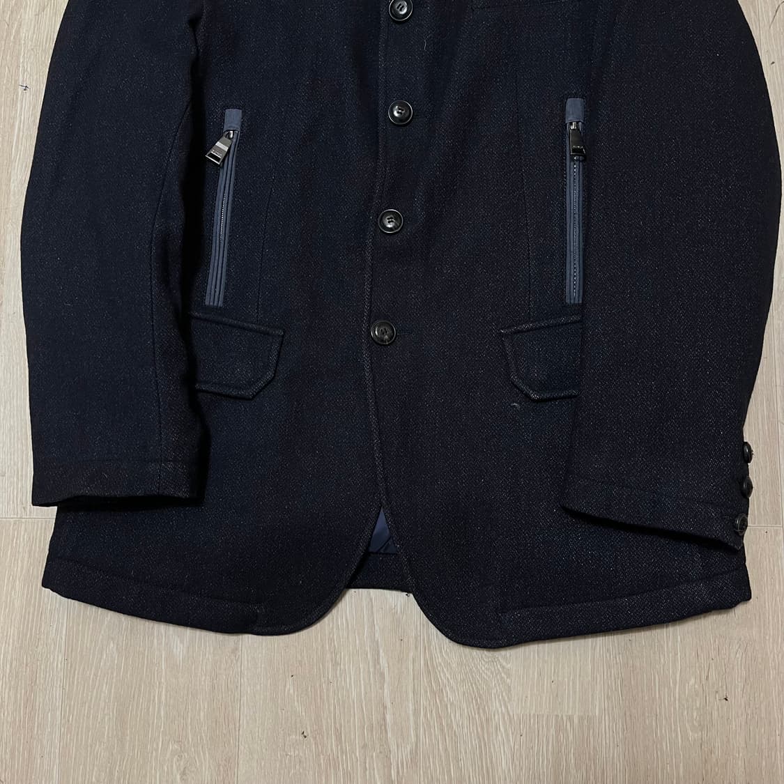 이태리 두노 클래식 울 다운 패딩 자켓 50 상품이미지3