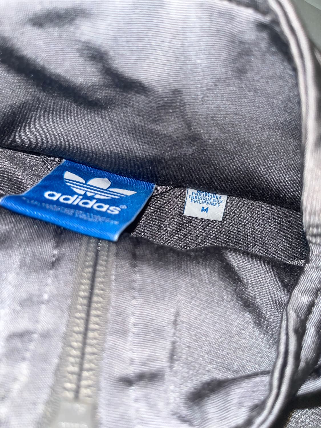 아디다스 실버 그레이 파이어버드 져지 트랙탑 후드집업 상품이미지2