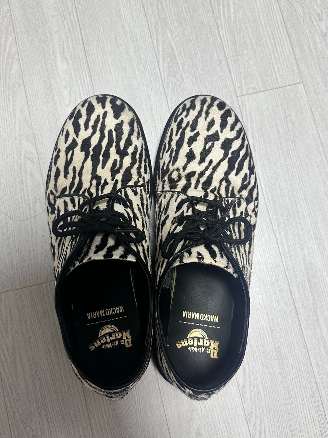 와코마리아 닥터마틴 타이거패턴 더비 상품이미지6