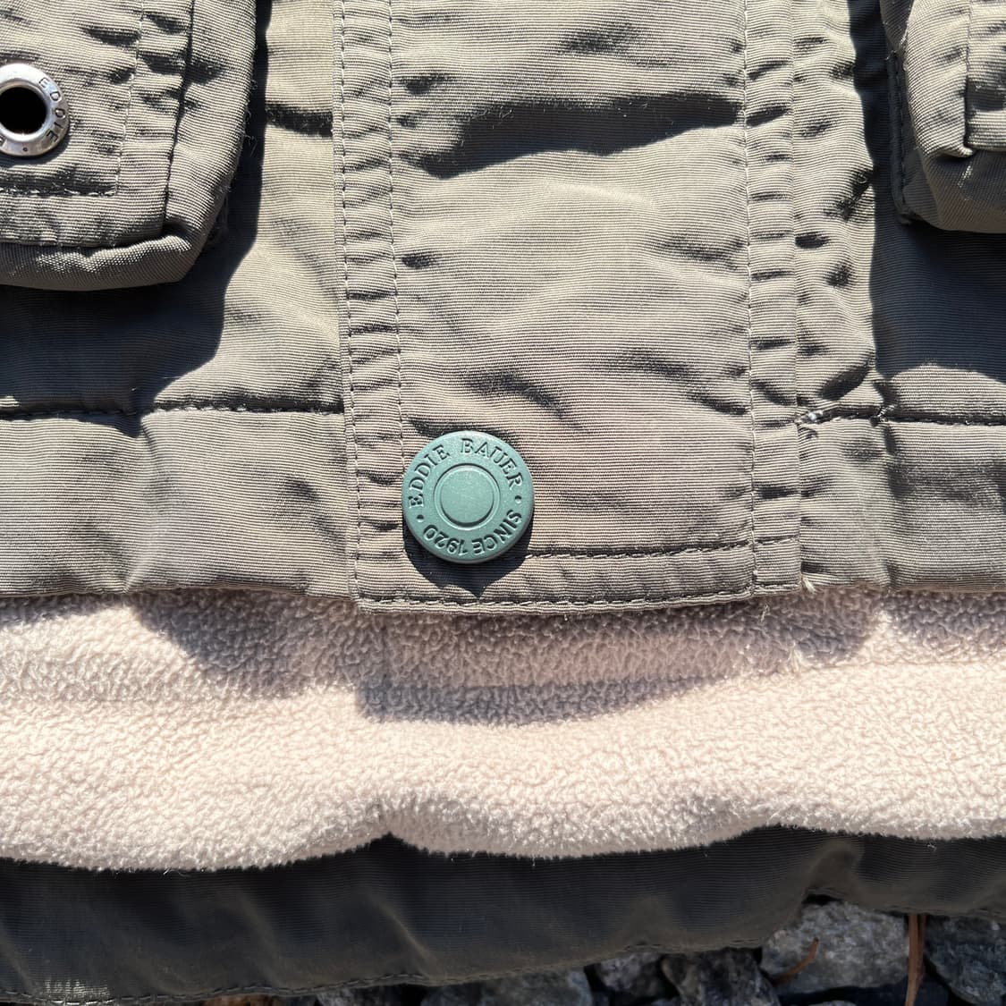 에디바우어 빈티지 아웃도어 베스트 (실측확인) 상품이미지7