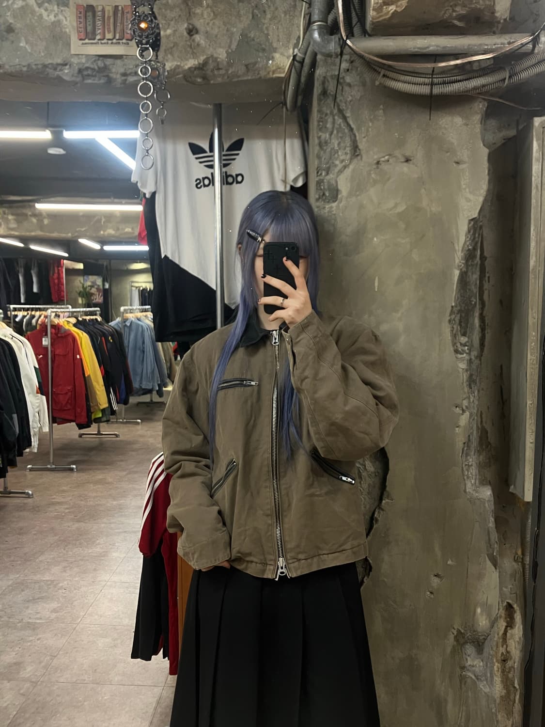 토니웩 카라 자켓 브라운 M  #csz2334 상품이미지2