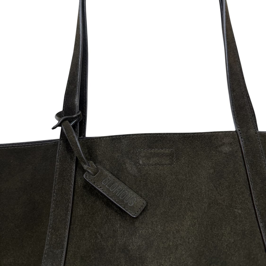 노이어 스웨이드 쇼퍼백 가방 브라운 상품이미지2