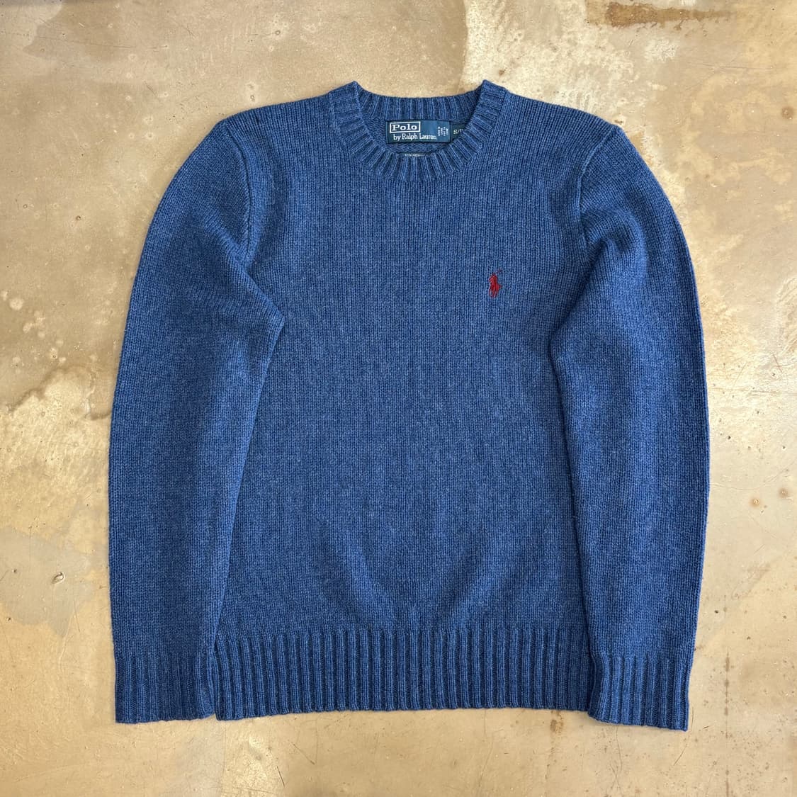 S 폴로랄프로렌 다크블루 코튼 니트 상품이미지2