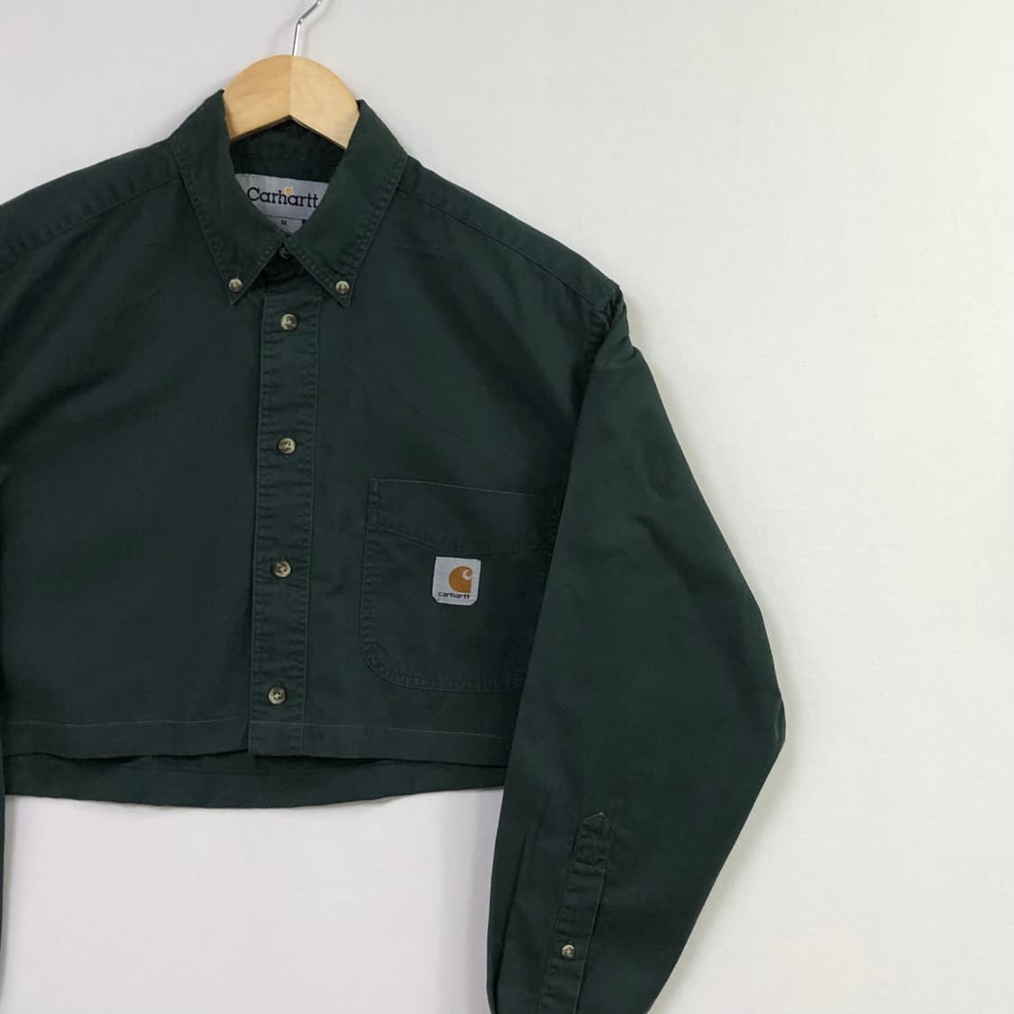 칼하트 크롭 셔츠 상품이미지2