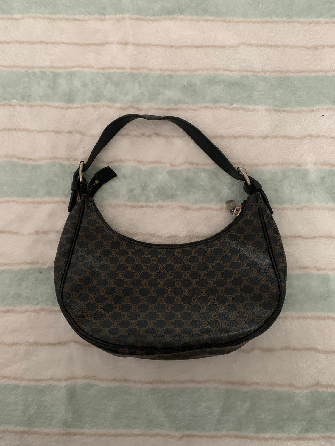 셀린느 호보백 가방 블랙 바게트백 빈티지 마카담 상품이미지1