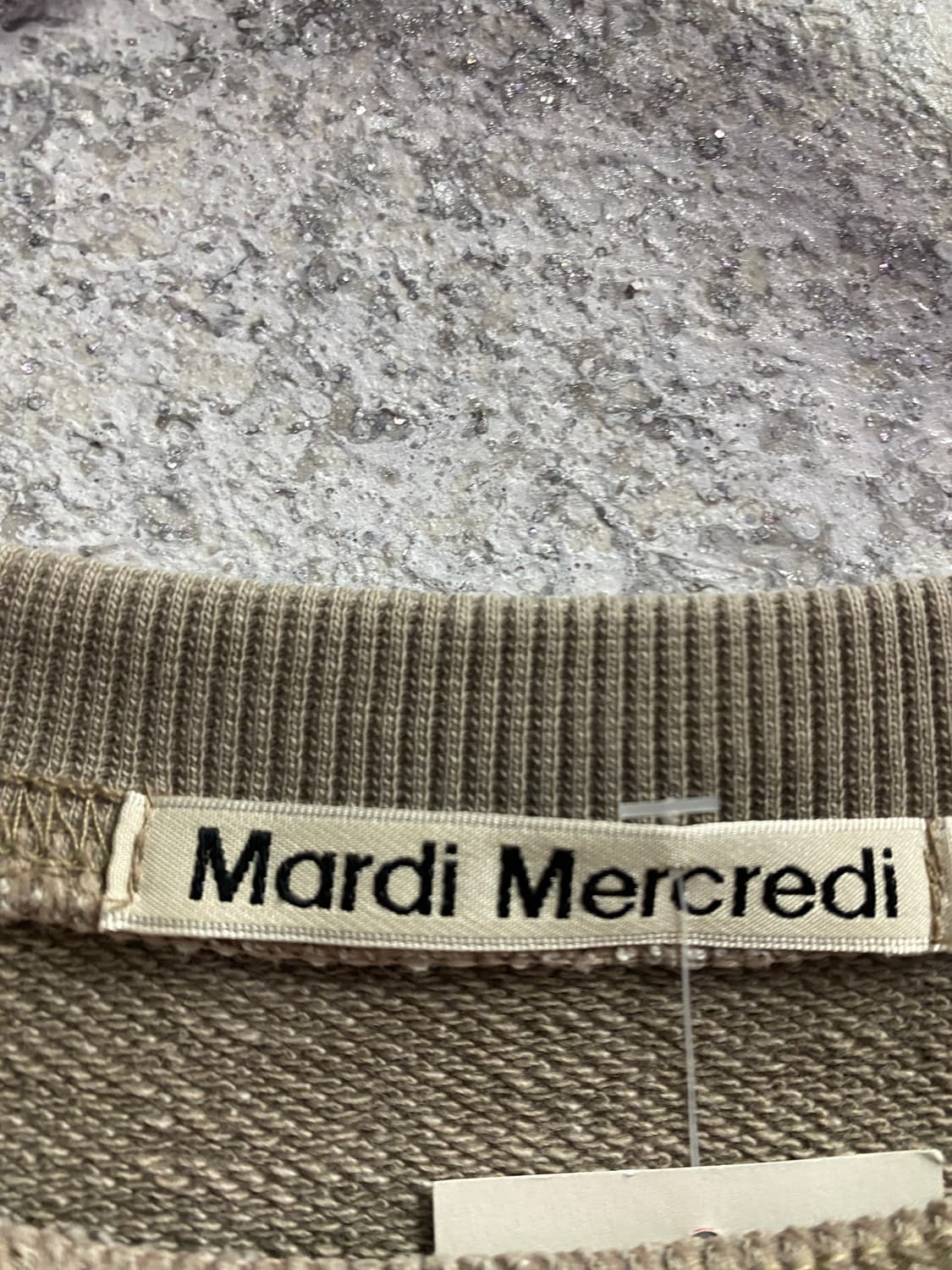 마르디 빅로고 차콜 맨투맨 B3485 상품이미지4