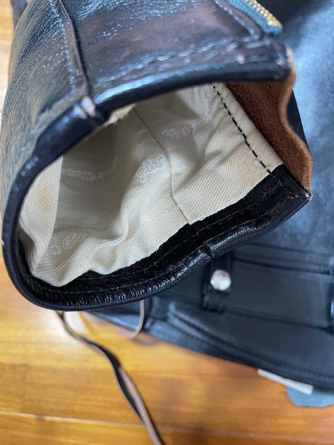 플랫헤드 더블라이더 레더자켓 40 상품이미지7