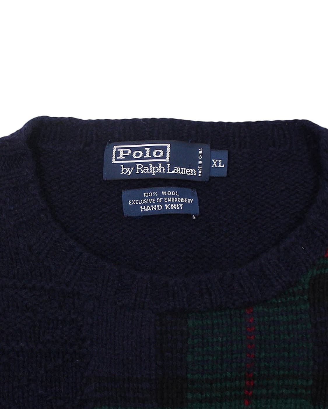 폴로랄프로렌 9/11 테러 추모 울 핸드 니트 빈티지 상품이미지4