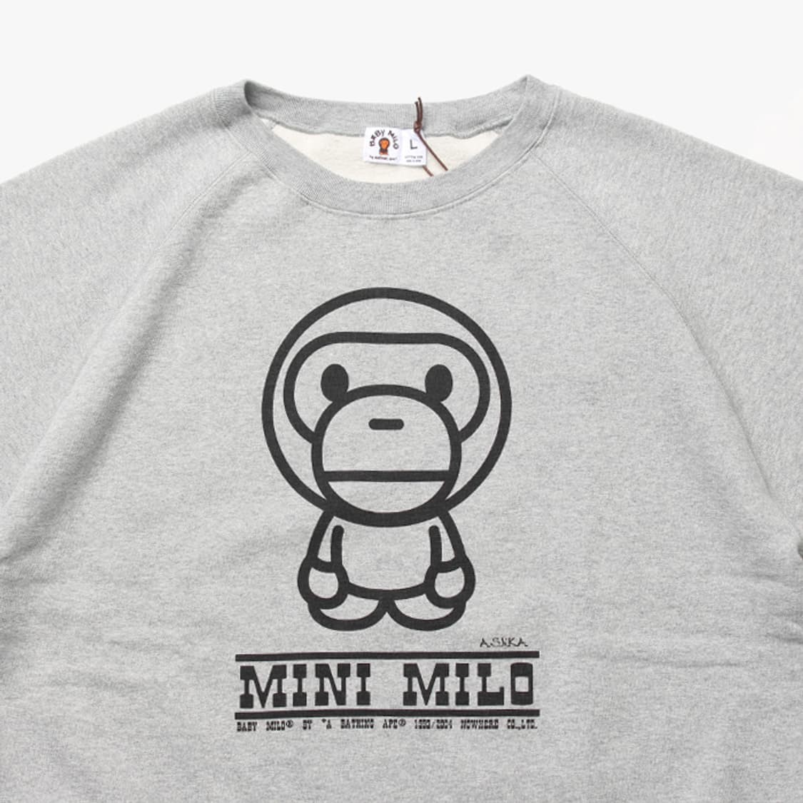 BAPE "Grey Half Sweatshirts" 상품이미지2