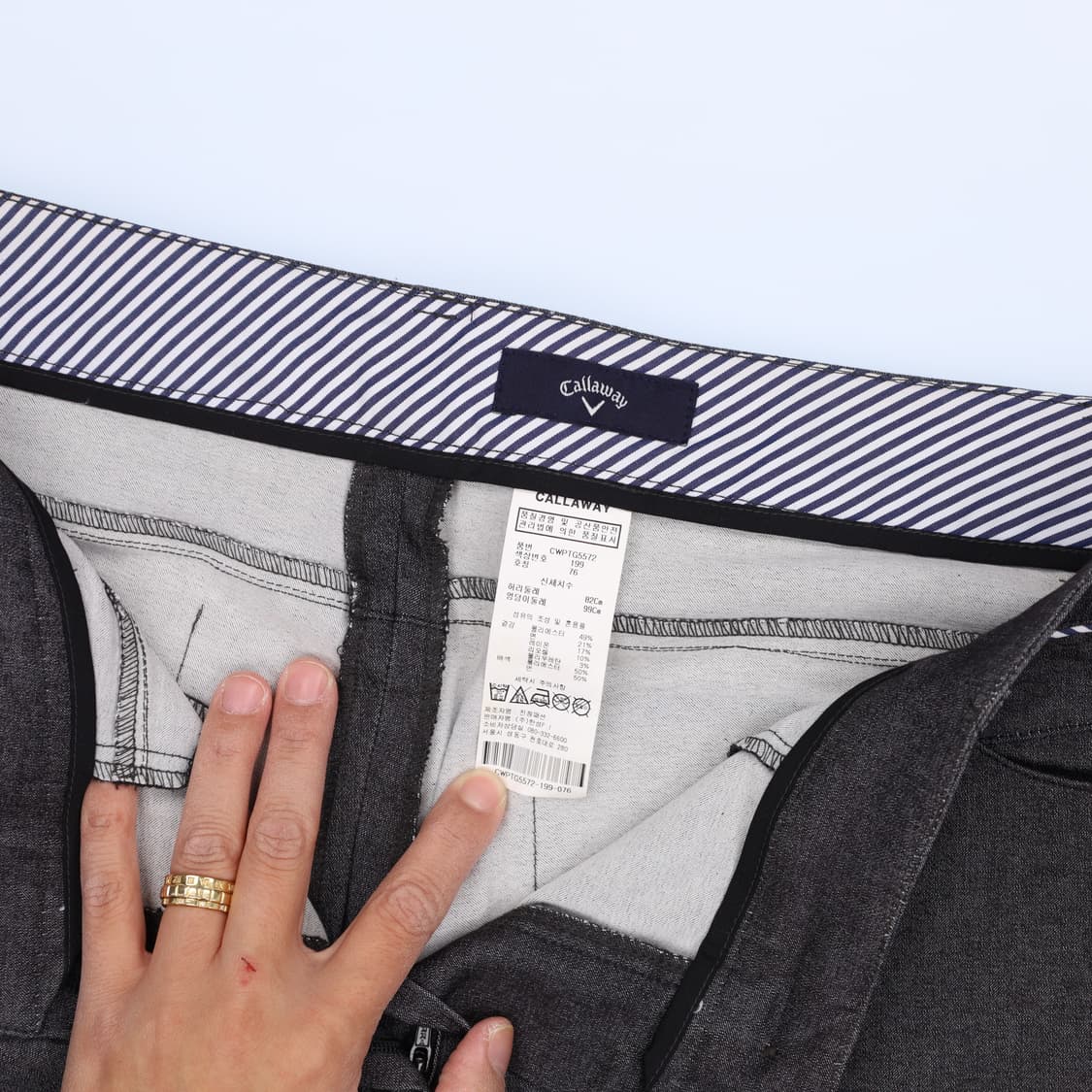[76] 캘러웨이 여성 동계 골프팬츠 일자바지 1104HR3 상품이미지4