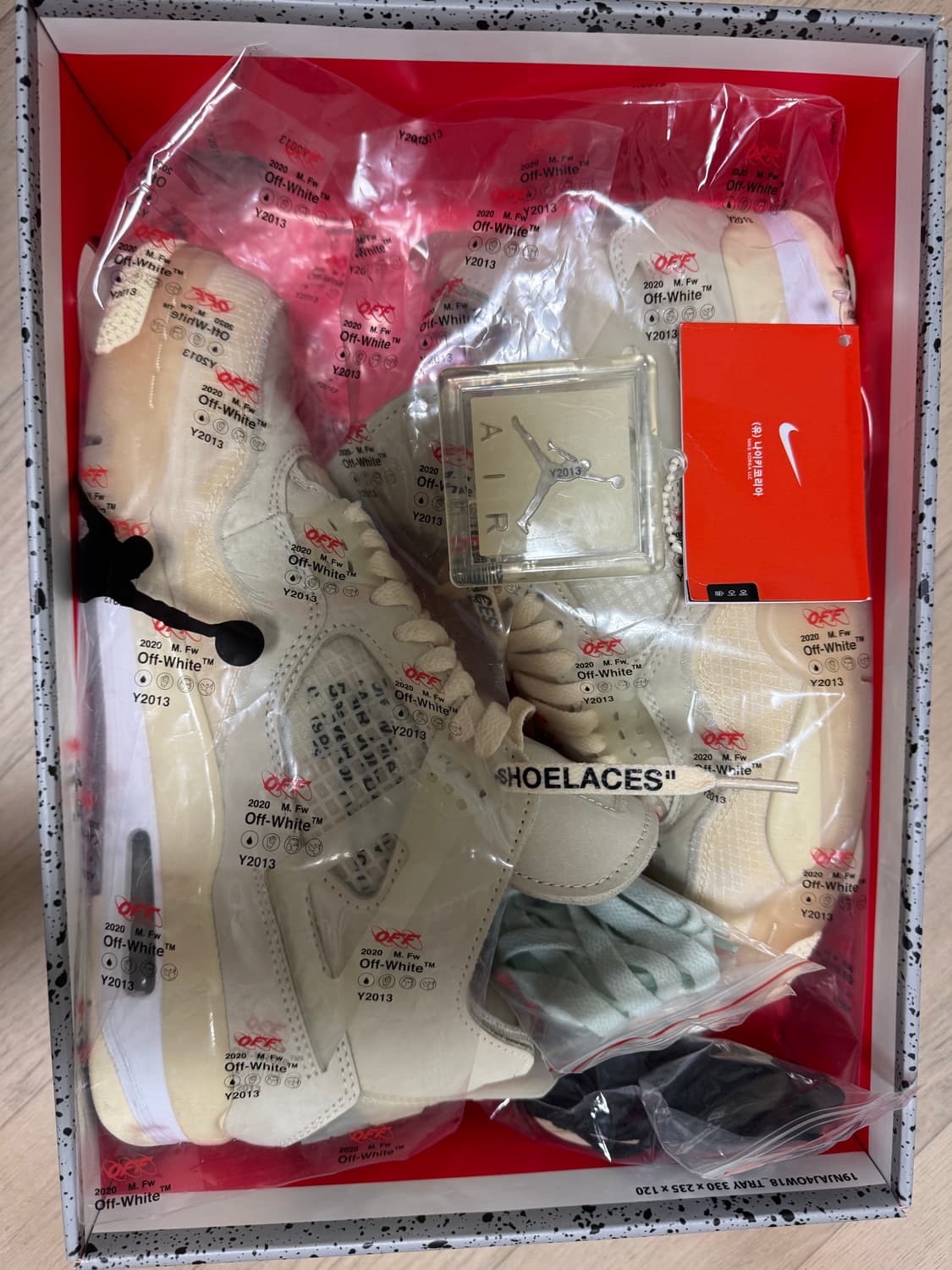 조던4 오프화이트 w255 상품이미지5