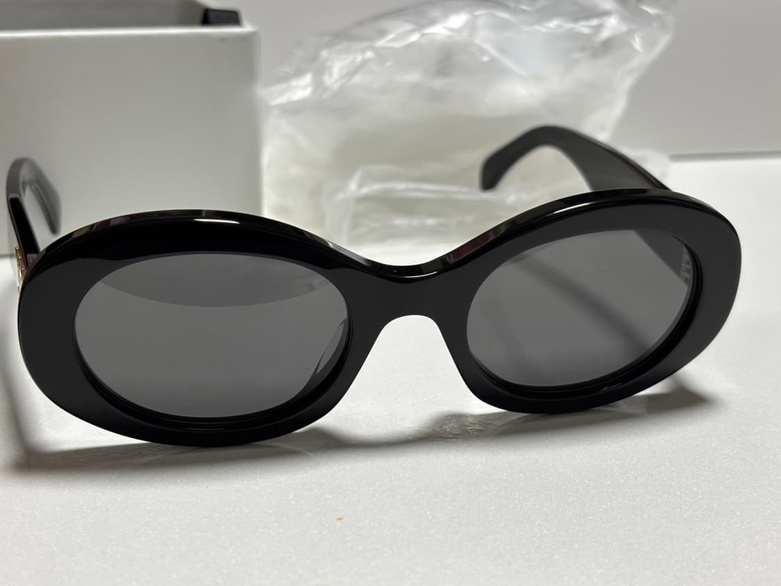 셀린느 트리옹프 선글라스01 블랙 풀박스 상품이미지7