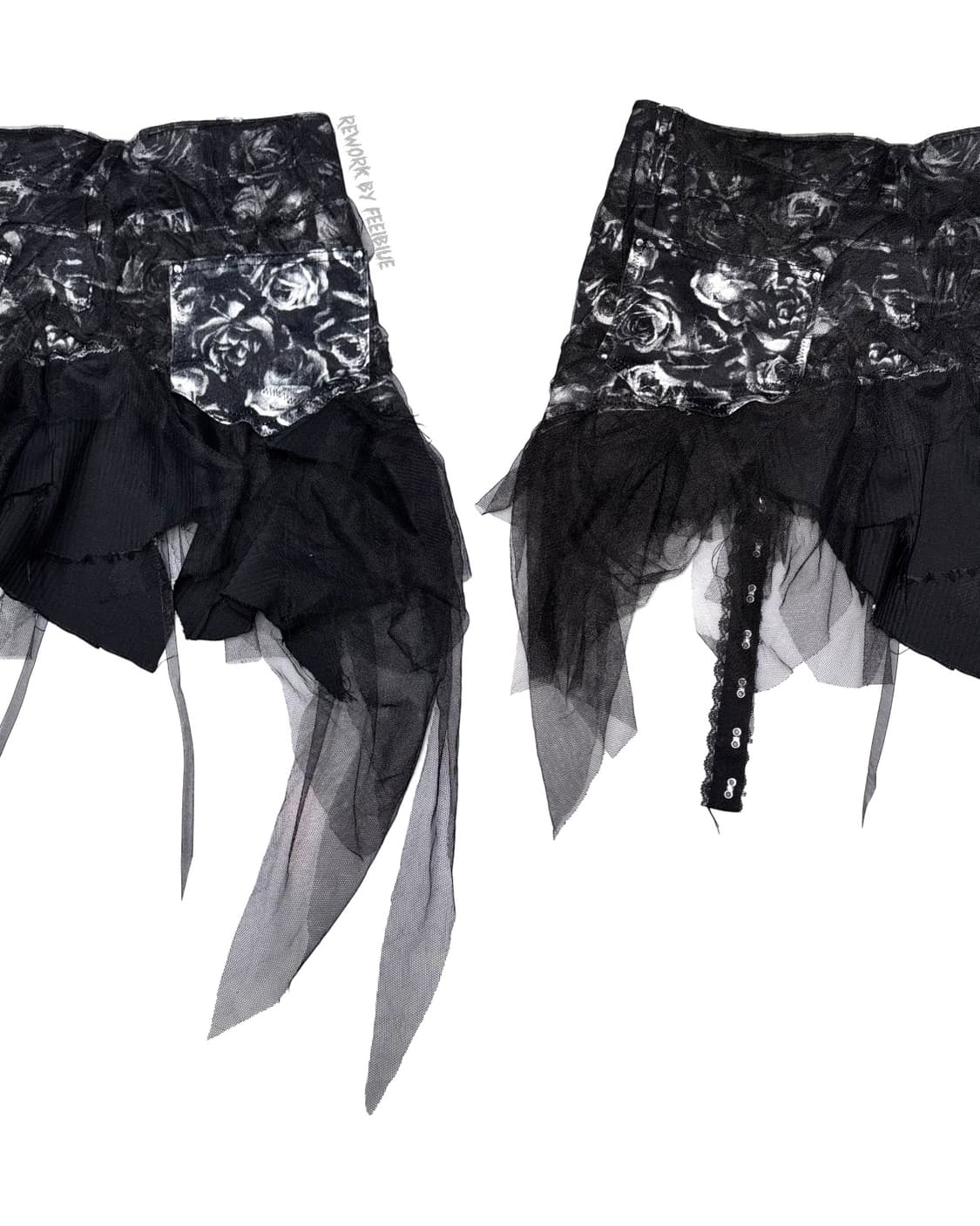 FEELBLUE REWORK 023 – Eclipse Rose Skirt 상품이미지9