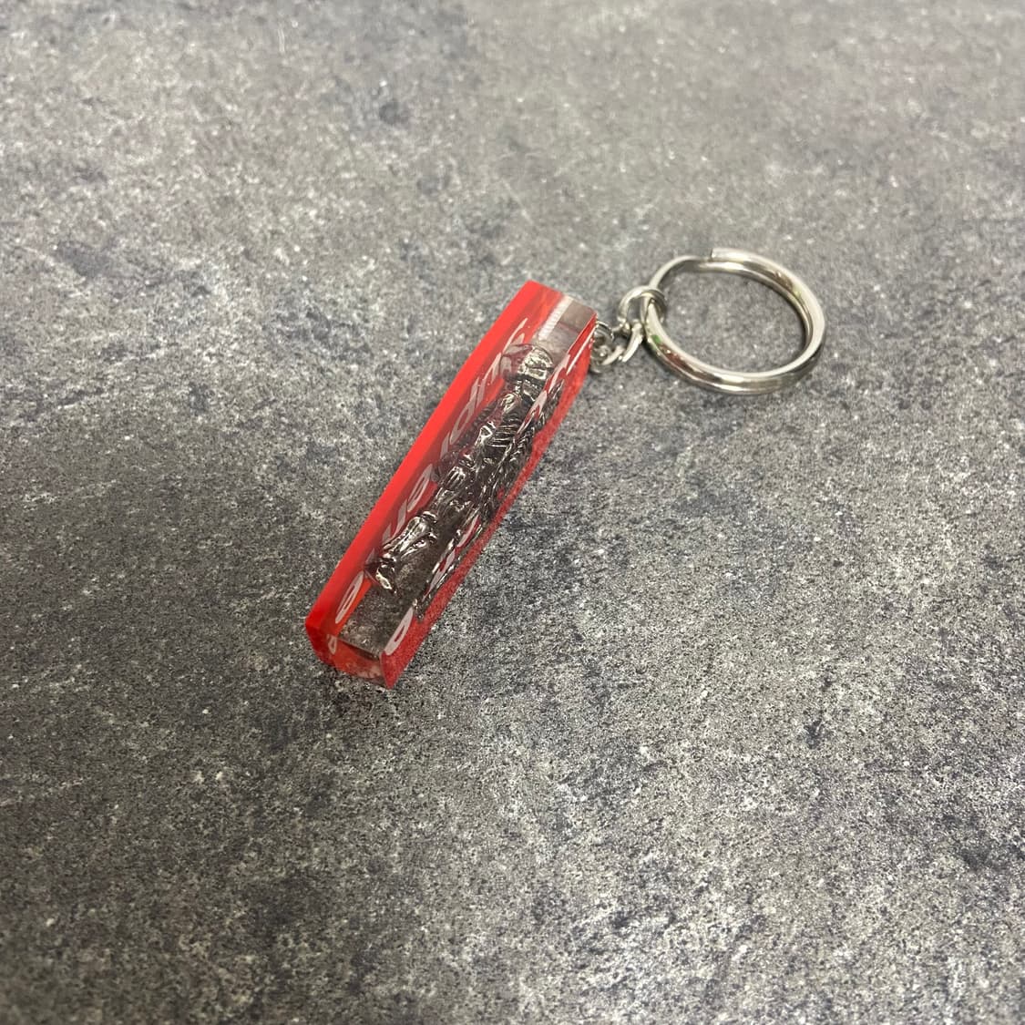 (OS) 슈프림 키체인 키링 키홀더 열쇠고리 스켈레톤 레드 상품이미지4