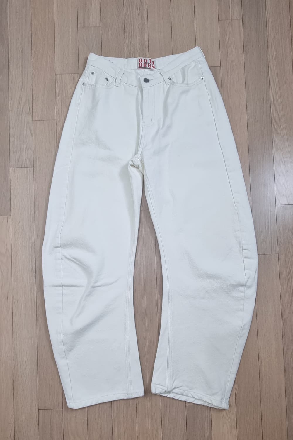 OOTJ 화이트 데님  팬츠 M _ 여성 상품이미지1