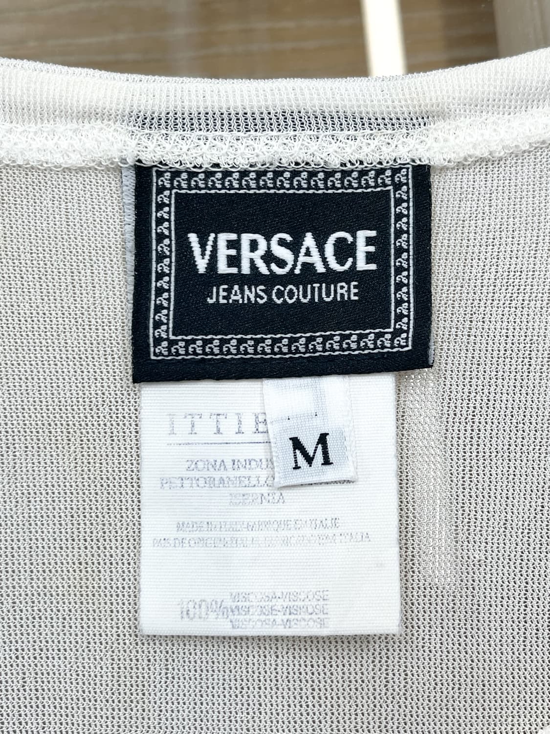 베르사체 메두사 메쉬 탑 상품이미지4