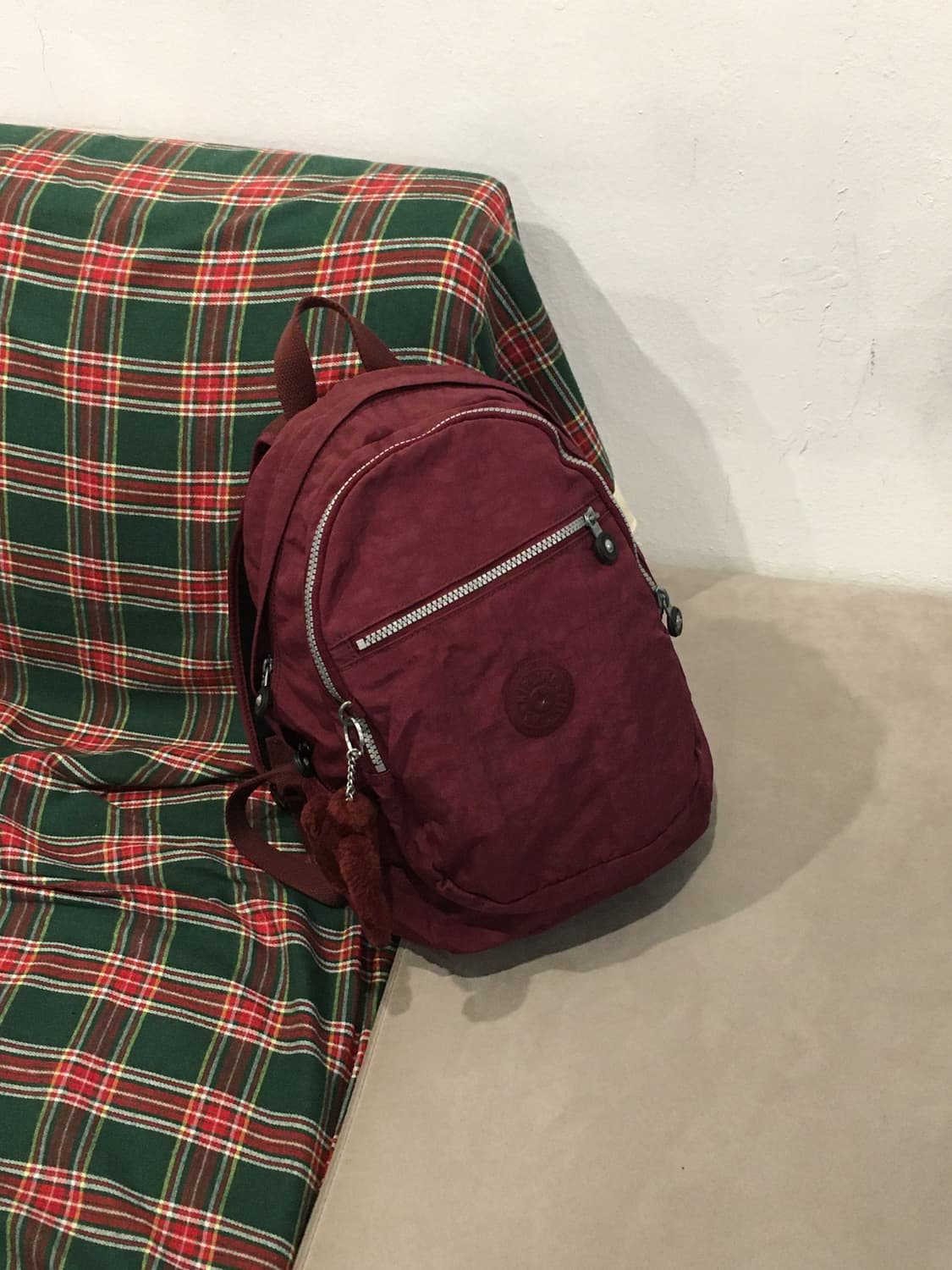 키플링 미니 백팩 버건디 상품이미지3
