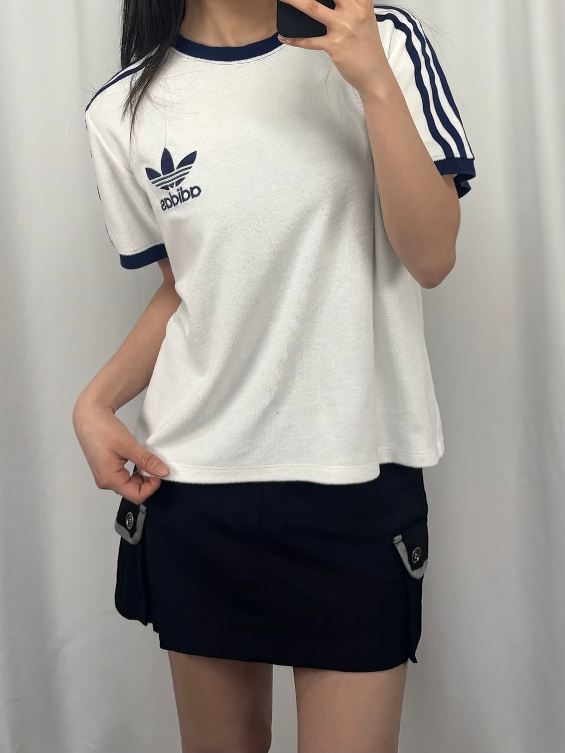 아디다스 테리 반팔 링거티 상품이미지2